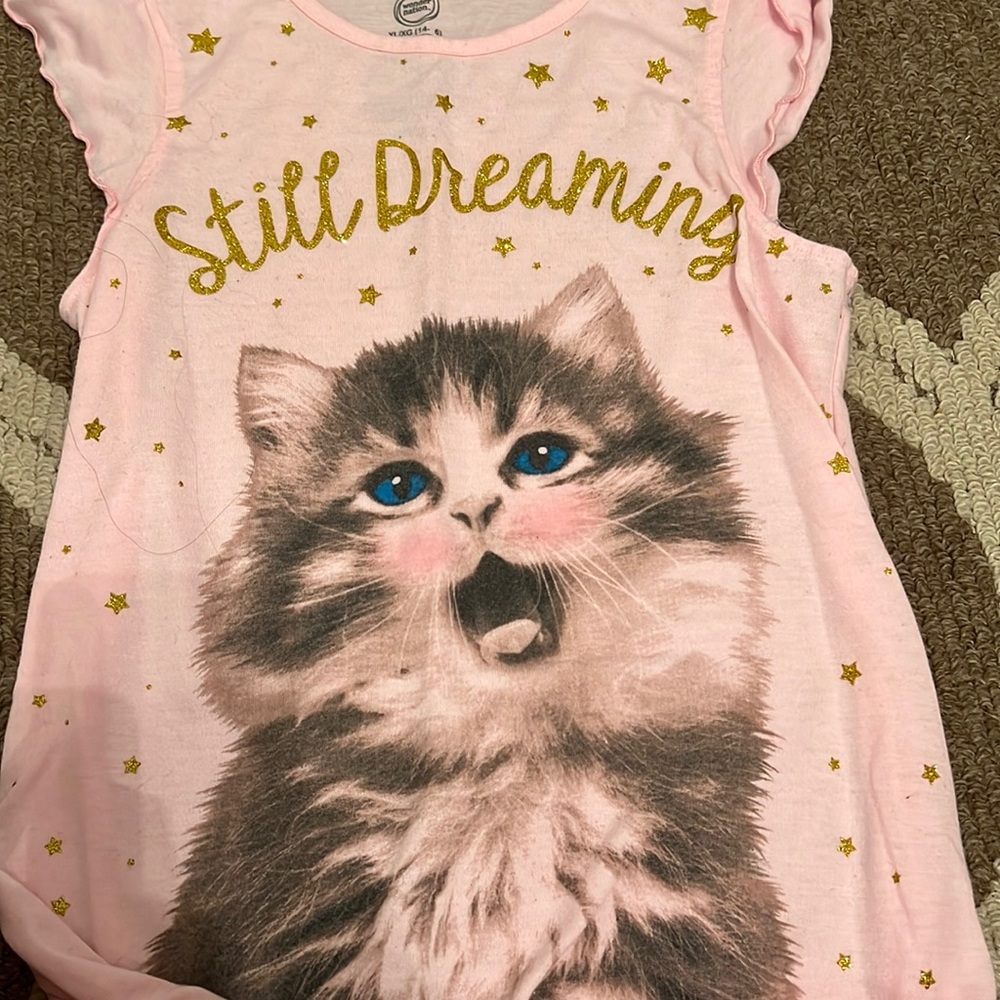 Cat nightgown for kids